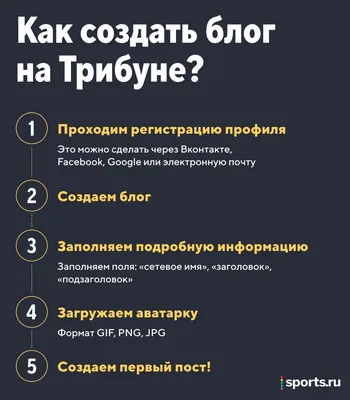 Как создать персональный блог