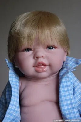 Коллекционная кукла - Блондин с голубыми глазами испанский пупс от Munecas  Manolo Dolls купить в Шопике | Москва - 279184