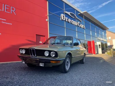 rare retro photo an iconic germany car BMW 518 series. source : original  photograph Stock Photo - Alamy