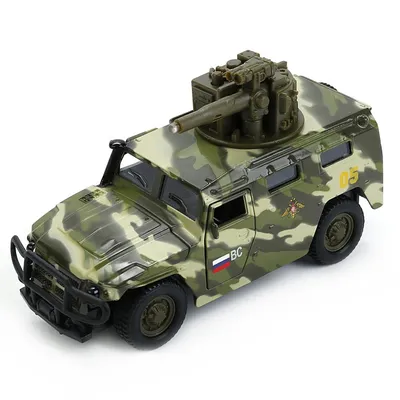 Игрушка Технопарк ГАЗ Тигр, военная машина [ct12-392-g1] – купить в  Ситилинк | 1594530