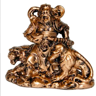 Бог богатства на тигре, статуэтка, декор для дома | AliExpress