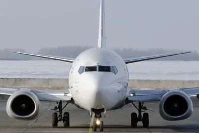 Boeing 737-400 Utair Москва - Казань - Из пассажирского салона - Avsim.su