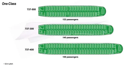 Боинг 737 400 Трансаэро: схема салона, лучшие места | Lowcost24