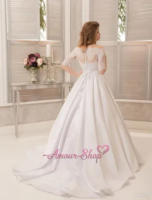 Атласное свадебное платье с болеро, айвори (ID#763723239), цена: 10588 ₴,  купить на Prom.ua