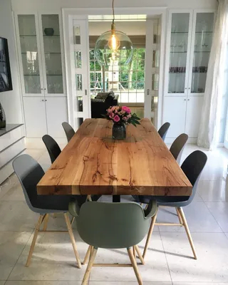 Размеры обеденного стола: длина, ширина и высота кухонного стола| Hoff