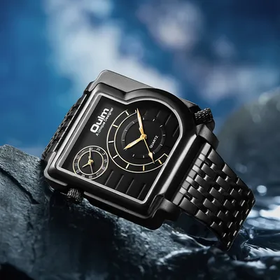 Модные большие мужские металлические наручные часы с Черепом кварцевые  черные в коробке (ID#1660941175), цена: 749 ₴, купить на Prom.ua