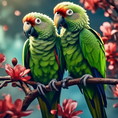 Blog Ann - Около 75 лет живут большие попугаи. | Facebook