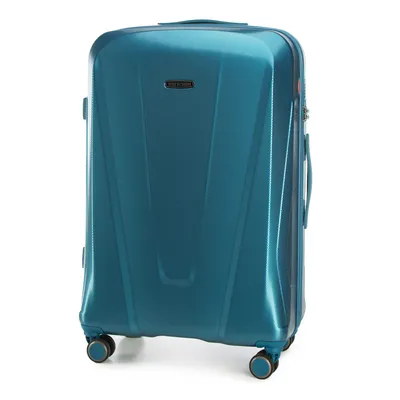 Вместительный чемодан из поликарбоната AMBASSADOR размер L