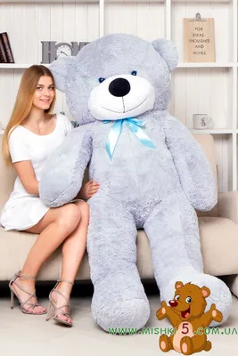 Мягкая игрушка большой плюшевый мишка медведь Фокси, 100 см, к... - 850  грн, купить на ИЗИ (75355452)