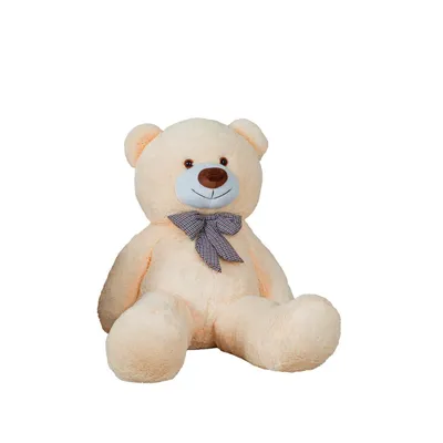 Большой плюшевый медведь 50х30см серый Тедди (ID#658128495), цена: 750 ₴,  купить на Prom.ua
