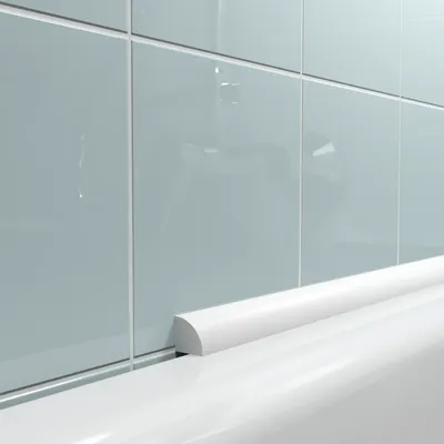 Фотография плинтуса для ванной комнаты АРТ.СП 2 - Порфолио компании  Суперплинтус