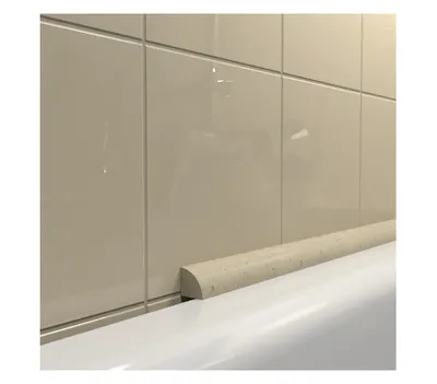 Керамический бордюр на ванну, плинтус для ванны, лента бордюрная КОМПЛЕКТ  уголков 20мм*400мм | AliExpress
