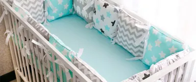 Бамперы-бортики защитные в кроватку - «Дышащие бортики Breathable baby  защищают и не душат» | отзывы
