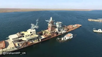 Где и как сейчас выглядит тот самый затопленный корабль, который  заблокировал весь украинский флот в Донузлаве? | НЕ ФОТОГРАФ | Дзен