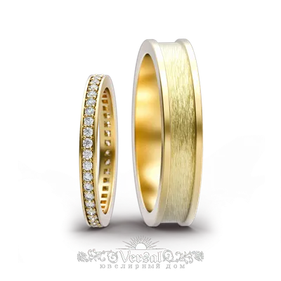 3221 | Обручальные кольца с бриллиантами - купить в Москве | цена от  ювелирной мастерской BENDES | 3221