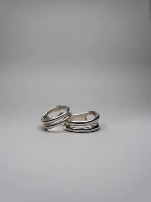 Серебряные обручальные кольца как альтернатива золотым
