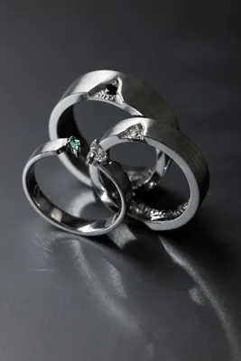 Обручальные кольца \"Параллельные пересекающиеся\" в магазине «DAZAIN.ME» на  Ламбада-маркете