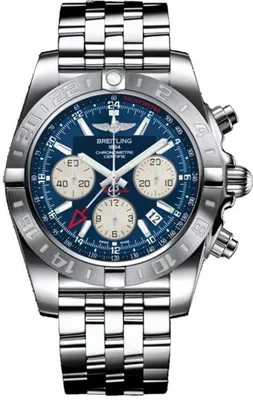 Мужские часы GMT (Breitling Chronomat 44 06) - купить в Украине по выгодной  цене, большой выбор часов Breitling - заказать в каталоге интернет магазина  Originalwatches