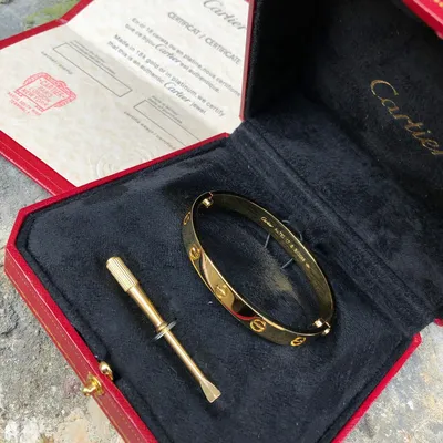 Браслет Love Cartier Розовое золото 750 - купить за 2571500 тг. в  официальном интернет-магазине Viled, арт. B6047318