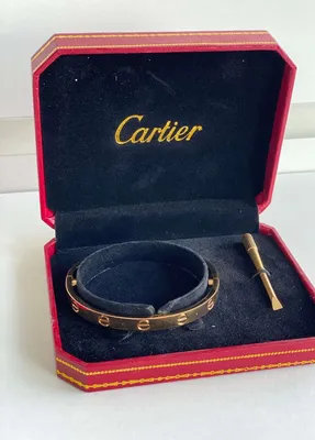 Браслет Cartier из желтого золота 750 пробы 7376 - купить сегодня за 295000  руб. Интернет ломбард «Тик – Так» в Москве