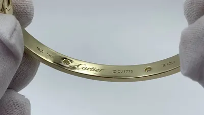 Браслет Cartier Love White Gold CRB6067618 (4547) купить оригинал в Москве  по выгодной цене - каталог ломбардов