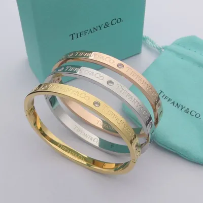 Купить серебряный браслеты Tiffany со скидкой 40%