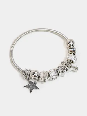 Браслет Pandora серебряный / браслет с шармами в стиле Пандора  (ID#1668984028), цена: 495 ₴, купить на Prom.ua
