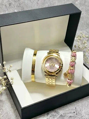 Часы PANDORA с браслетом в подарок PANDORA 144825464 купить в  интернет-магазине Wildberries