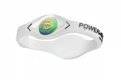 Браслет магнитный Power Balance, цвет белый, размер M - купить по лучшей  цене в Алматы от компании \"Wellamart\" - 4852528