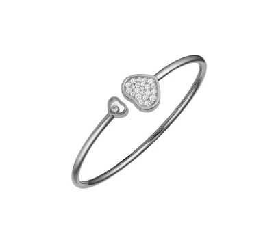 Браслет Happy Hearts Chopard Happy Diamonds 857482-1909, белое золото,  бриллианты | Mercury