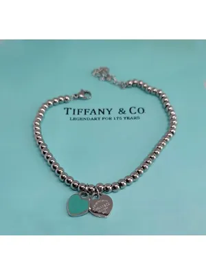 Купить серебряный браслеты Tiffany со скидкой 40%