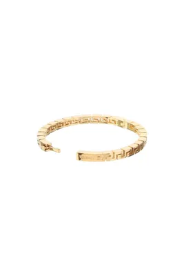 Серебряный браслет Versace с вставками золота 375 пробы и цирконом  (ID#943647065), цена: 7839.20 ₴, купить на Prom.ua