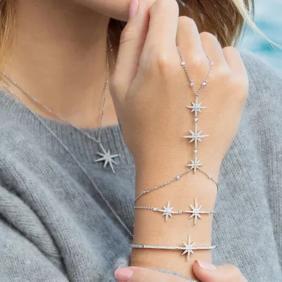 Trendy jewelry Слейв браслет на руку, украшение на руку, браслет жади