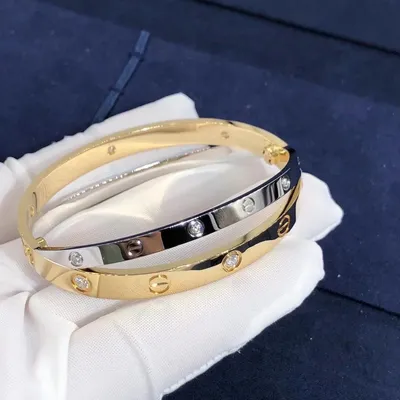 Браслет Love Cartier Розовое золото 750 - купить за 9237400 тг. в  официальном интернет-магазине Viled, арт. B6070217