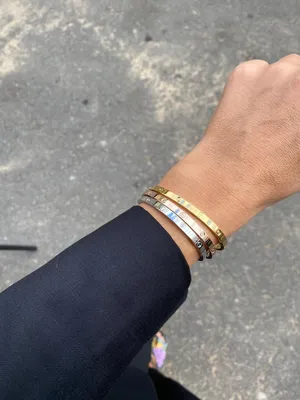 Love this bracelet! | Love bracelets, Cartier love bracelet, Cartier love  bangle