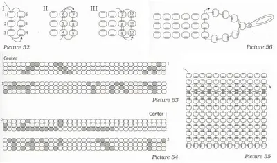 Схемы для плетения браслетов из бисера