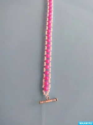 Женские браслеты :: Ирен, браслет из австрийских бусин с жемчужным  покрытием - Интернет-магазин Олеси Засимовой - Моё Украшение