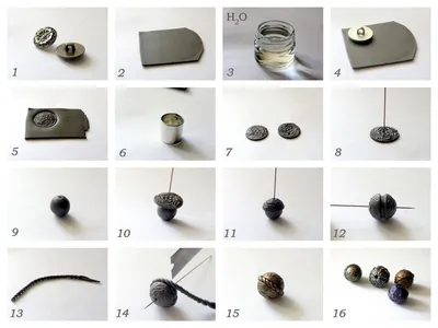 Мастер-класс: Ягодный браслет из полимерной глины FIMO/polymer clay  tutorial - YouTube
