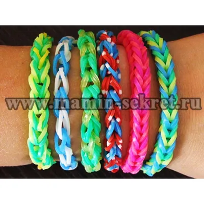 Поделки: Браслеты из резинок (Looming Bracelet) - YouLoveIt.ru