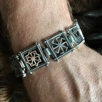 Мужской браслет под гравировку, родированное серебро, 0,8 см купить на  SilverDiscount.ru