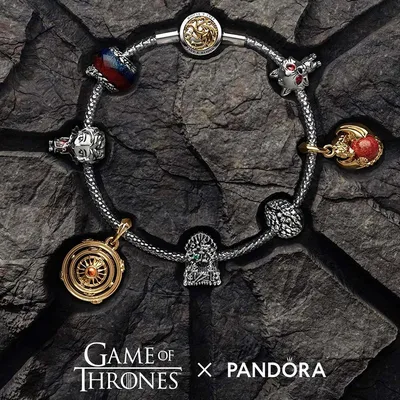 Новинка от бренда PANDORA для поклонников «Игры престолов» - коллекция  Pandora x Game of Thrones