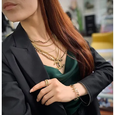 Женский серебряный браслет Chanel - купить на Lady.cn.ua