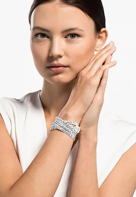 Браслет кожаный на руку Сваровски Swarovski 124982363 купить за 3 322 ₽ в  интернет-магазине Wildberries