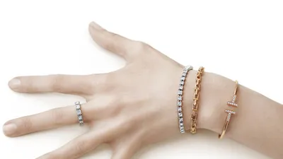 CHESS JEWELLERY Широкий браслет на руку в стиле Tiffany