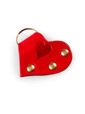 Брелок поликерамический Сердце с кольчужкой – изготовление керамических  брелков на заказ оптом | Цена | Украина