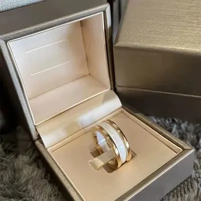 Вольфрамовое Обручальное кольцо с покрытием розовым золотом