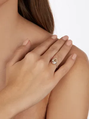 Обручальное кольцо из красного золота с бриллиантами 000-285910 | Купить в  рассрочку | Интернет-магазин НАШЕ ЗОЛОТО