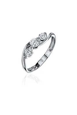 Кольцо из белого золота с бриллиантами The One Diamond. Артикул:  119138820201. Купить кольцо | SOVA Jewels