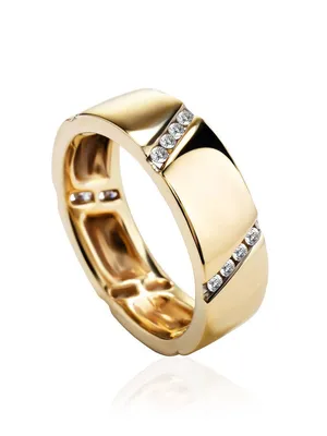 Бриллиантовые обручальные кольца, розовое золото, дата свадьбы в Москве,  цена 138500 руб.: купить в интернет-магазине
