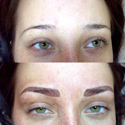 Permanent Makeup by Inta Priede - Uzacu permanentā makijāža pudertehnikā.  Sadzijušas. #uzacis Перманентный макияж бровей в технике \"эффект пудры\" .  Зажившие. #брови #permanenta #makijāža #permanent #makeup #перманентный  #макияж #рига #permanentriga ...